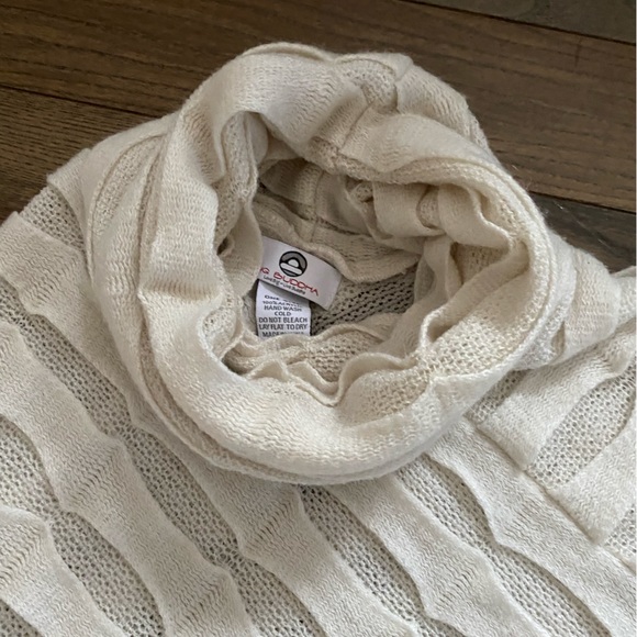 Big Buddha Boho Fringe Sweater Poncho - Picture 6 of 12